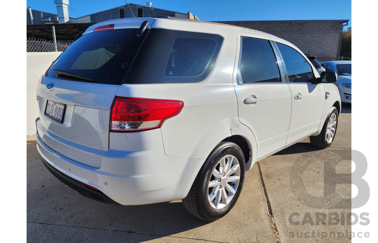 3/2016 Ford Territory TX (rwd) SZ MK2 4d Wagon White 2.7L