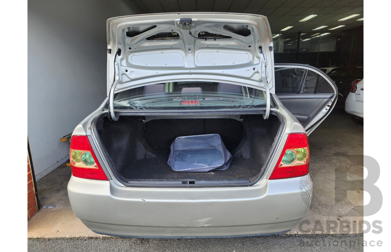 10/2006 Toyota Corolla Ascent ZZE122R MY06 UPGRADE 4d Sedan Silver 1.8L