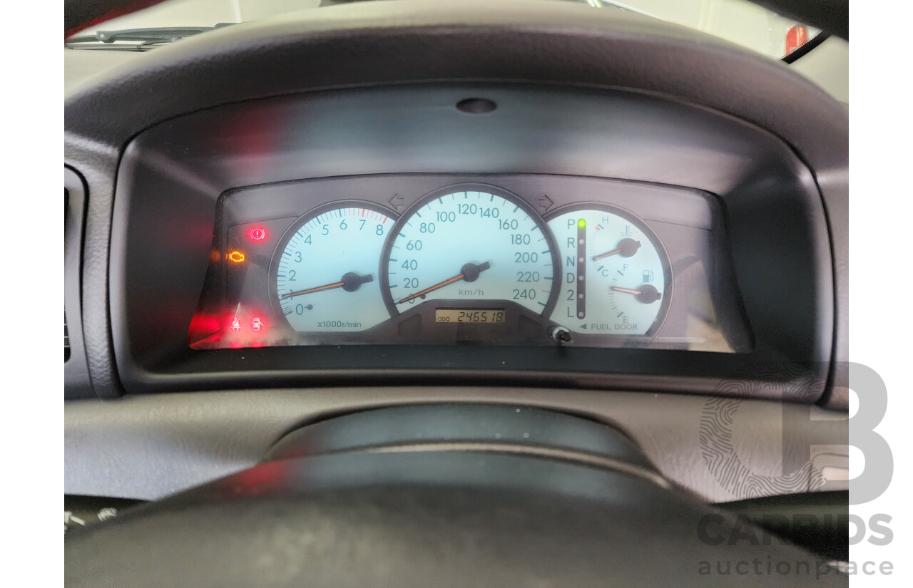 10/2006 Toyota Corolla Ascent ZZE122R MY06 UPGRADE 4d Sedan Silver 1.8L