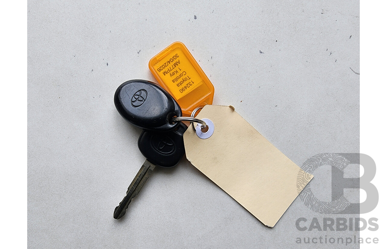 10/2006 Toyota Corolla Ascent ZZE122R MY06 UPGRADE 4d Sedan Silver 1.8L