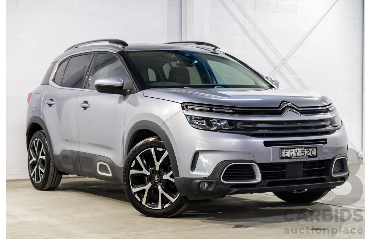 07/2019 Citroen C5 Aircross Shine (FWD) C84 MY19 5d Wagon Artense Grey Metallic Turbo 1.6L