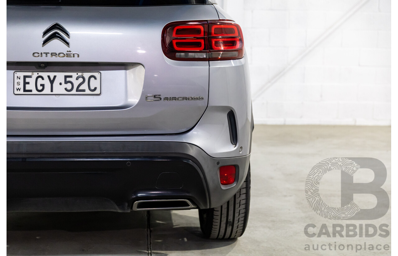 07/2019 Citroen C5 Aircross Shine (FWD) C84 MY19 5d Wagon Artense Grey Metallic Turbo 1.6L