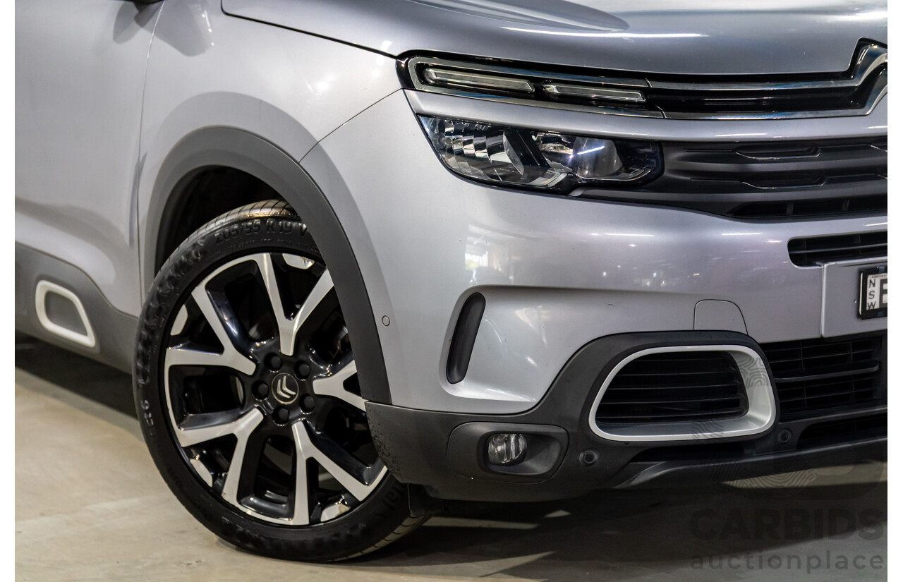07/2019 Citroen C5 Aircross Shine (FWD) C84 MY19 5d Wagon Artense Grey Metallic Turbo 1.6L
