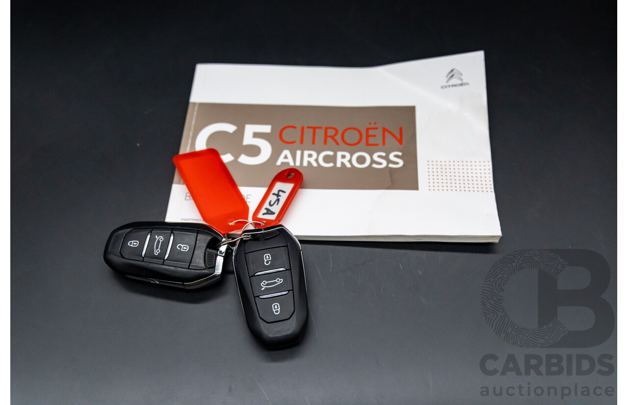 07/2019 Citroen C5 Aircross Shine (FWD) C84 MY19 5d Wagon Artense Grey Metallic Turbo 1.6L