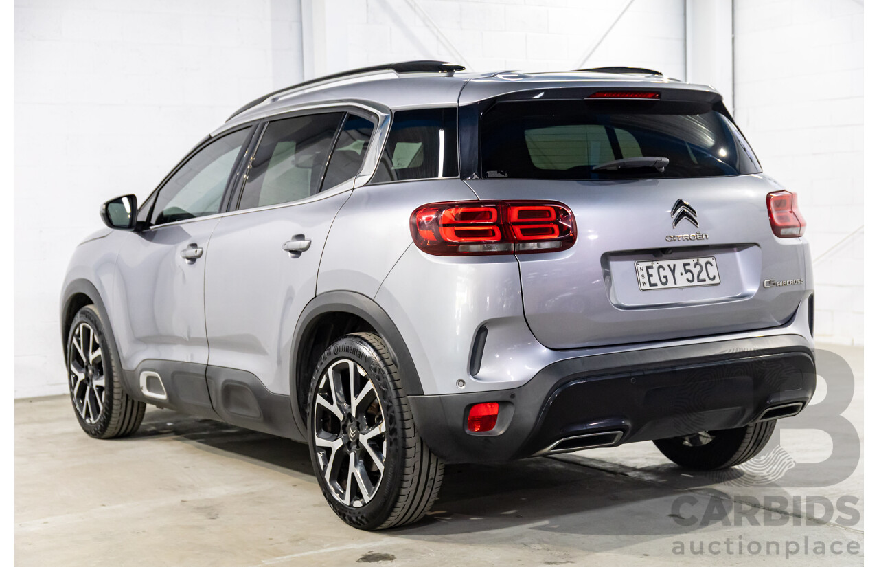 07/2019 Citroen C5 Aircross Shine (FWD) C84 MY19 5d Wagon Artense Grey Metallic Turbo 1.6L