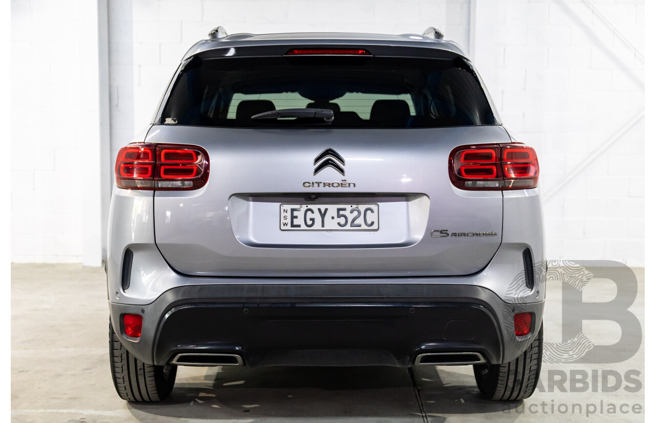 07/2019 Citroen C5 Aircross Shine (FWD) C84 MY19 5d Wagon Artense Grey Metallic Turbo 1.6L