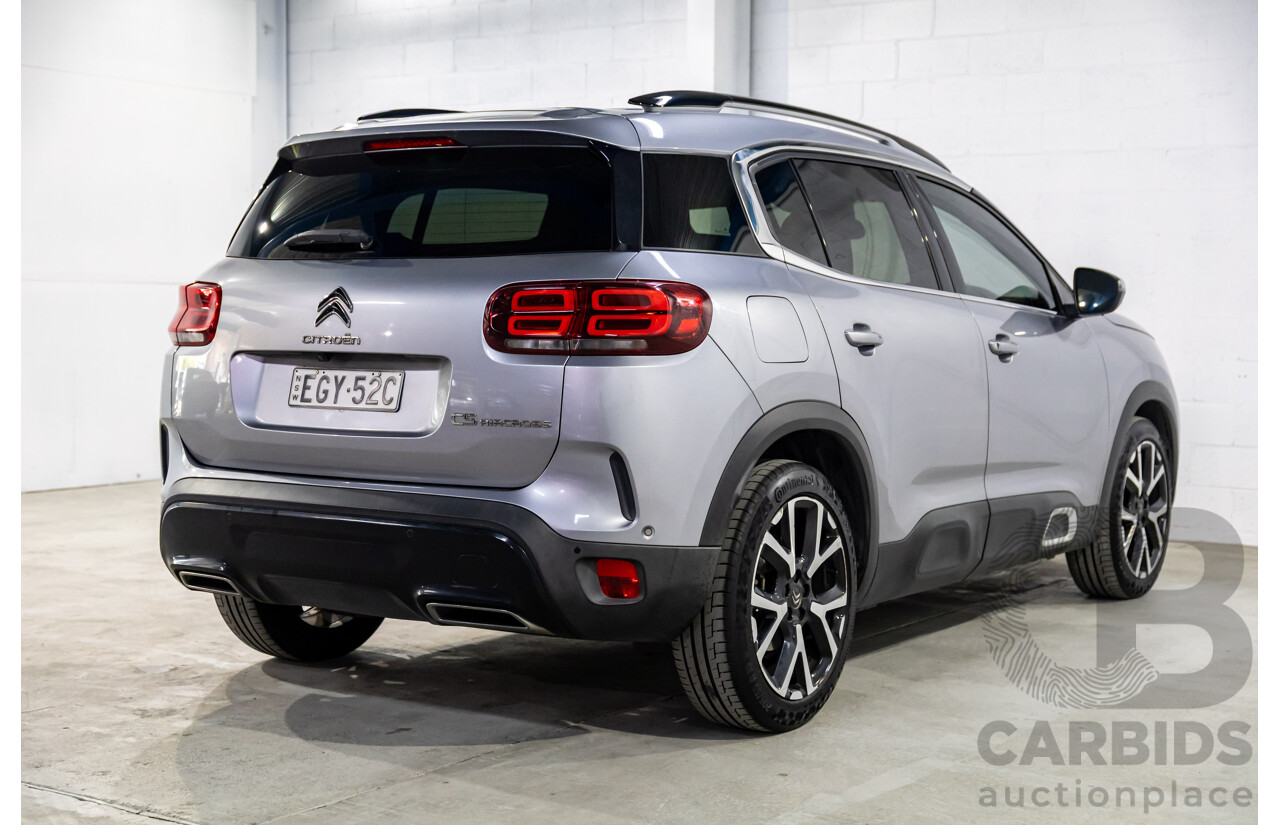 07/2019 Citroen C5 Aircross Shine (FWD) C84 MY19 5d Wagon Artense Grey Metallic Turbo 1.6L