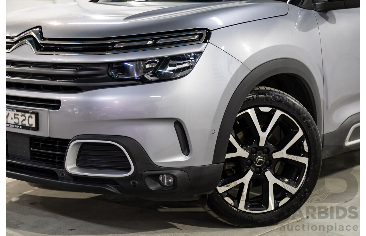 07/2019 Citroen C5 Aircross Shine (FWD) C84 MY19 5d Wagon Artense Grey Metallic Turbo 1.6L