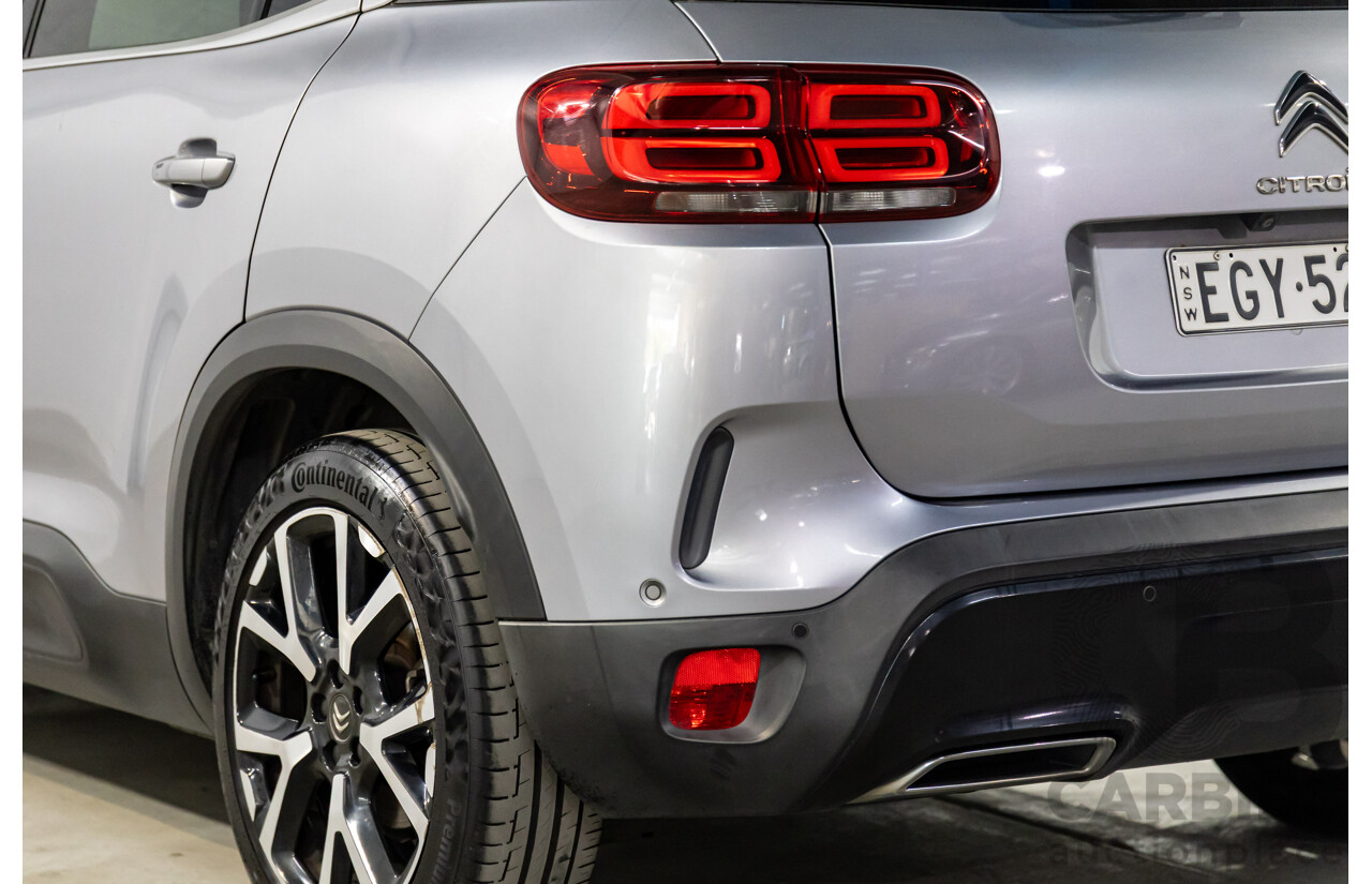07/2019 Citroen C5 Aircross Shine (FWD) C84 MY19 5d Wagon Artense Grey Metallic Turbo 1.6L