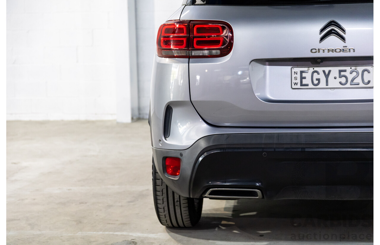 07/2019 Citroen C5 Aircross Shine (FWD) C84 MY19 5d Wagon Artense Grey Metallic Turbo 1.6L