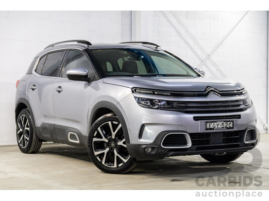 07/2019 Citroen C5 Aircross Shine (FWD) C84 MY19 5d Wagon Artense Grey Metallic Turbo 1.6L