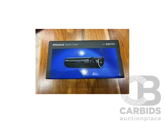 IROAD Dash Cam X10 Pro + Installation valued at $1100
