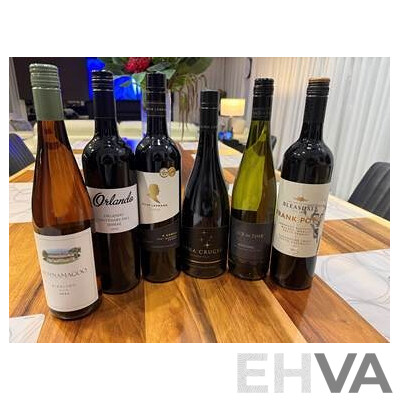 6 Bottles of Award Winning Red and White Wines