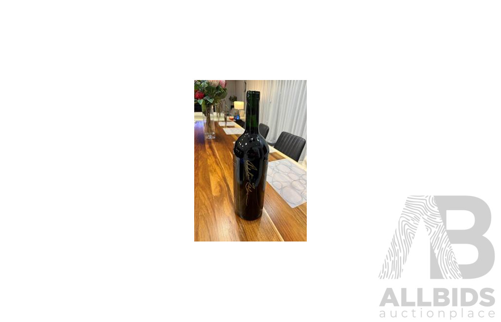 Personally Signed by the Late Peter Lehmann Double Magnum (3L) 'The Futures Shiraz'