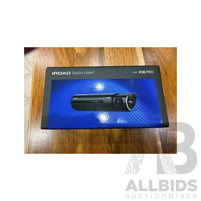 IROAD Dash Cam X10 Pro + Installation valued at $1100