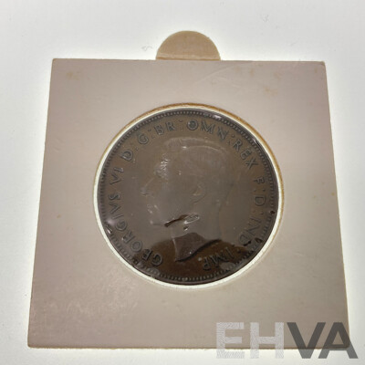 Australian 1946 KGVI Penny