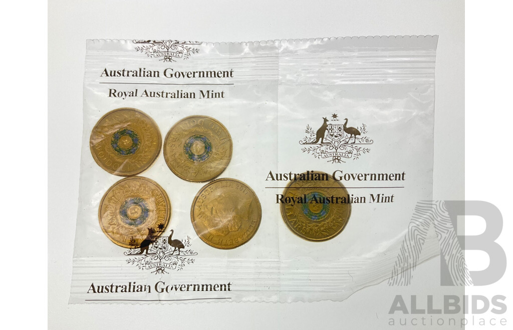 Australian RAM 2017 UNC Two Dollar Coins, Remembrance