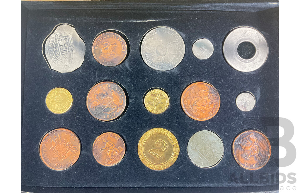 Facsimile Collection of Historic Australian Coins
