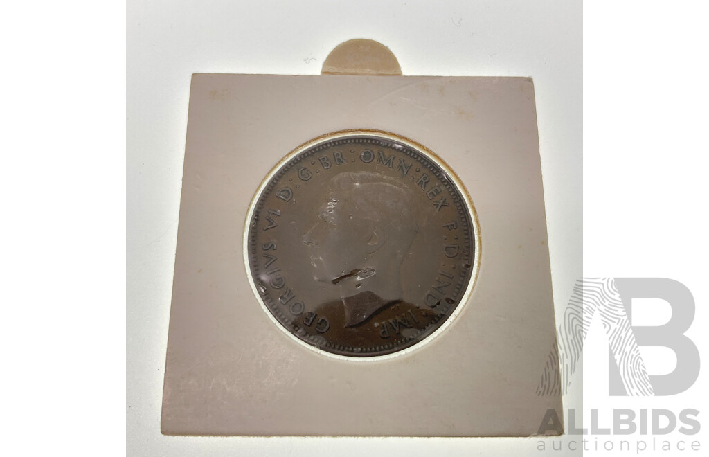 Australian 1946 KGVI Penny