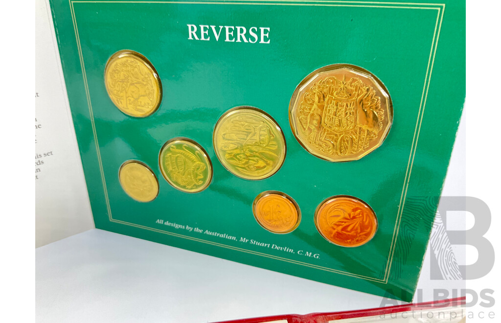 Australian RAM 1981 and 1985 UNC Coin Sets