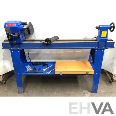 Carba-Tec 1100mm Electric Wood Lathe and Accessories