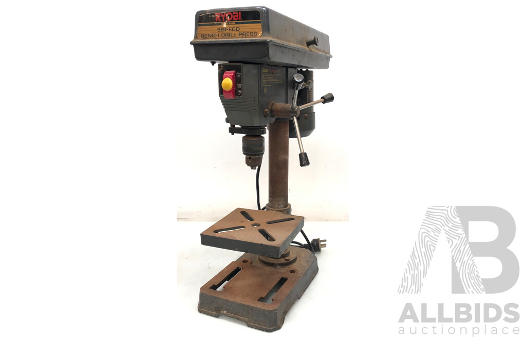 Ryobi 5 Speed Electric Pedestal Drill Press