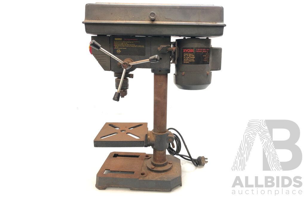 Ryobi 5 Speed Electric Pedestal Drill Press