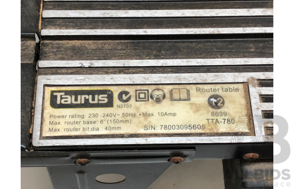 Taurus 150mm Router Table
