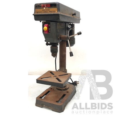 Ryobi 5 Speed Electric Pedestal Drill Press