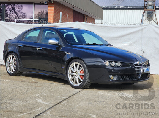 4/2010 Alfa Romeo 159 2.2 JTS Ti MY09 4d Sedan Black 2.2L