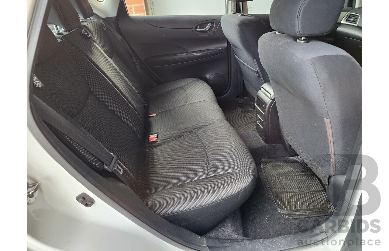 2/2015 Nissan Pulsar ST C12 SERIES 2 5d Hatchback White 1.8L