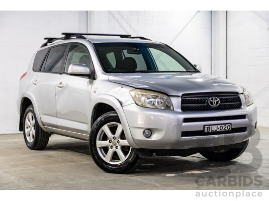 8/2008 Toyota Rav4 Cruiser (4x4) ACA33R 4d Wagon Silver Pearl 2.4L