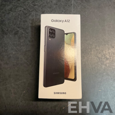 SAMSUNG Galaxy A12 Smart Phone - Black -128GB