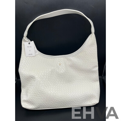 PETA + JAIN Handbag, Nicole Miller Hand Cream Collection and Laggia De Tessitori Top  - Lot of 3