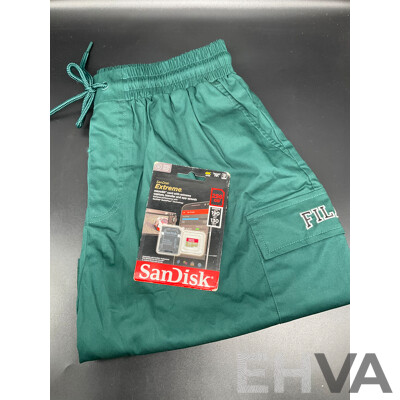 SanDisk 256GB and Fila Shorts  - Lot of 2