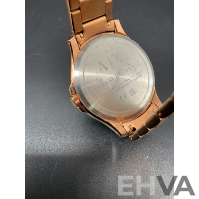 Three-hand Movement Watch with Date Display Branded ARMANI EXCHANGE