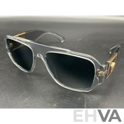 Sunglasses Transparent Branded VERSACE