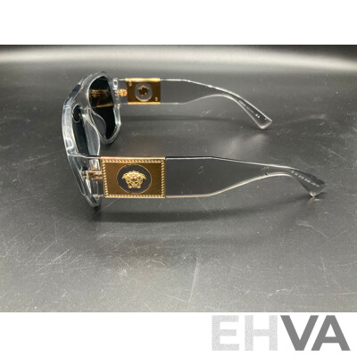 Sunglasses Transparent Branded VERSACE