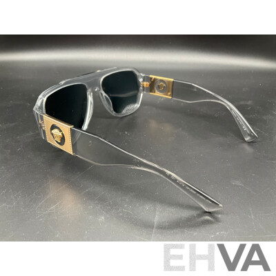 Sunglasses Transparent Branded VERSACE