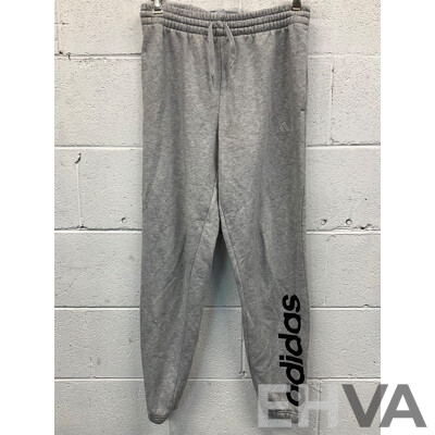 NORTH FACE Cropped Puffer Jacket and ADIDAS Truck Pants - Lot of 2