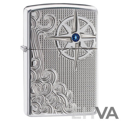 ZIPPO Armour Case Luxry Wavas Lighter with Swarowski Crystal