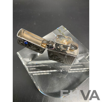 ZIPPO Armour Case Luxry Wavas Lighter with Swarowski Crystal