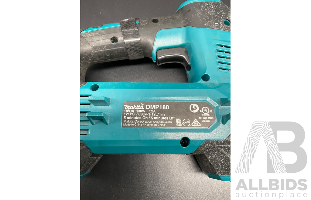 MAKITA (DMP180Z) 18V Inflator - Tool Only