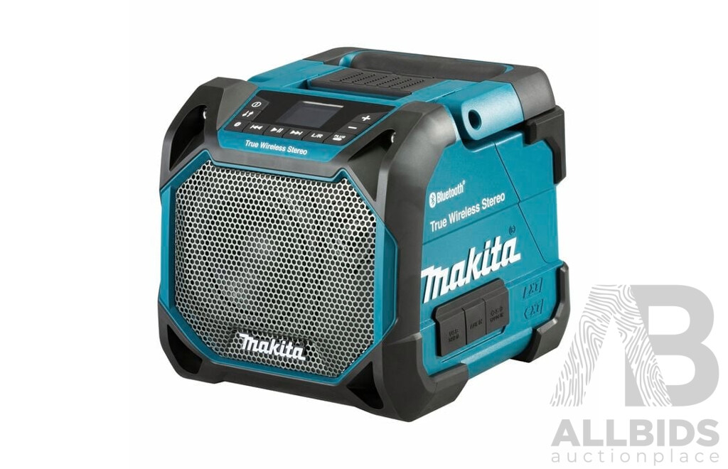 MAKITA 18V/12V Max Portable Bluetooth Speaker (DMR203) - Battery Included