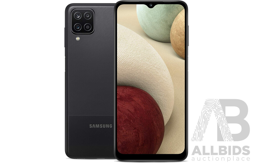 SAMSUNG Galaxy A12 Smart Phone - Black -128GB