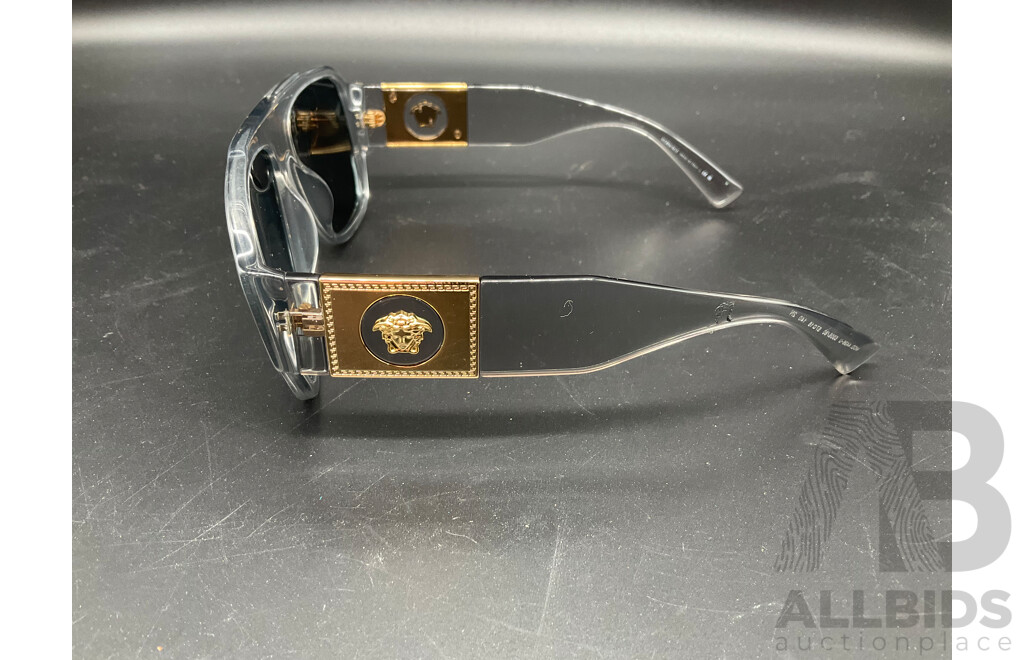 Sunglasses Transparent Branded VERSACE