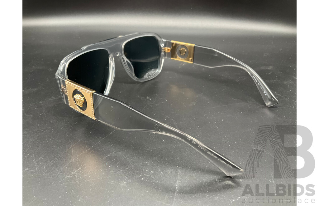 Sunglasses Transparent Branded VERSACE