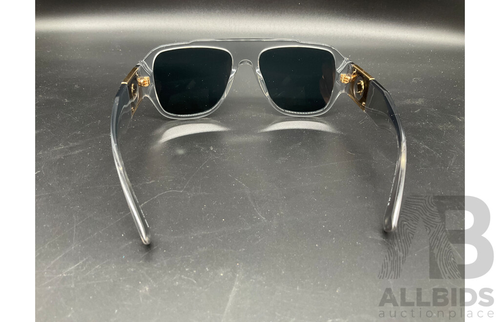Sunglasses Transparent Branded VERSACE
