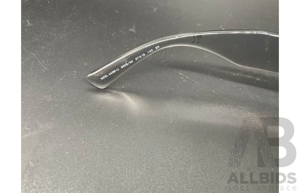 Sunglasses Transparent Branded VERSACE