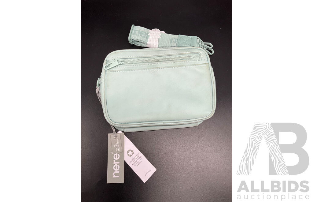 NERE Sling Backpack and Crossbody Bag, COTTON on Shorts - Lot of 3